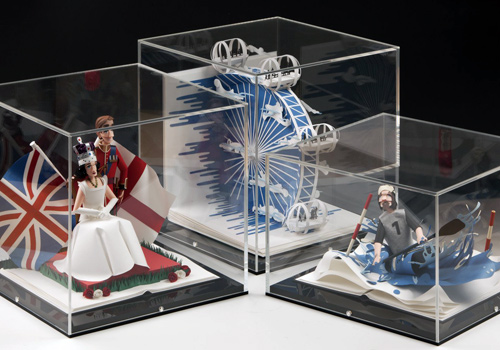 Paper Artwork Display Cases