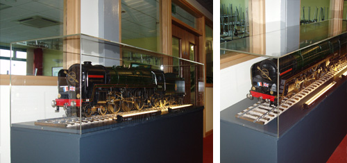 Display Cases for Severn Valley Railway Trust