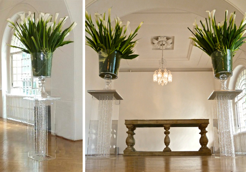 Floral Display Plinths