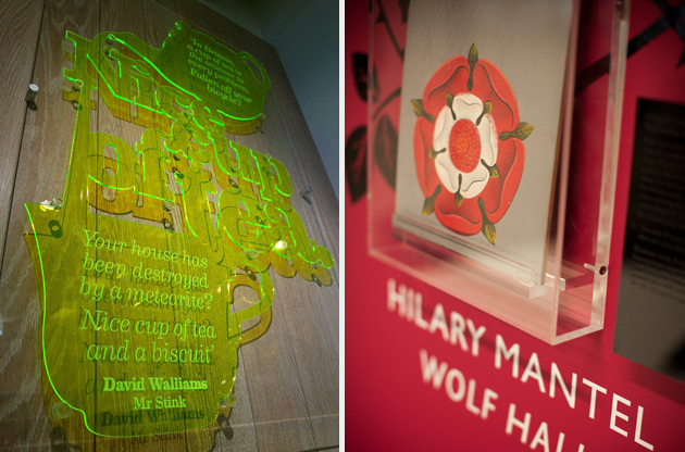Laser-Cut & Etched Feature Panels