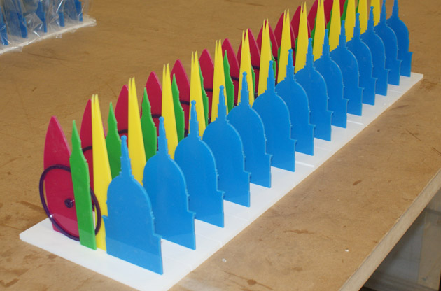 London Skyline Table Centrepieces
