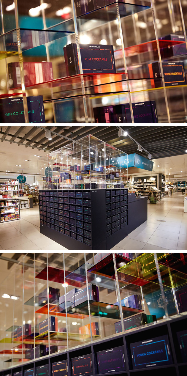 Smith & Sinclair Cocktail Display Stand