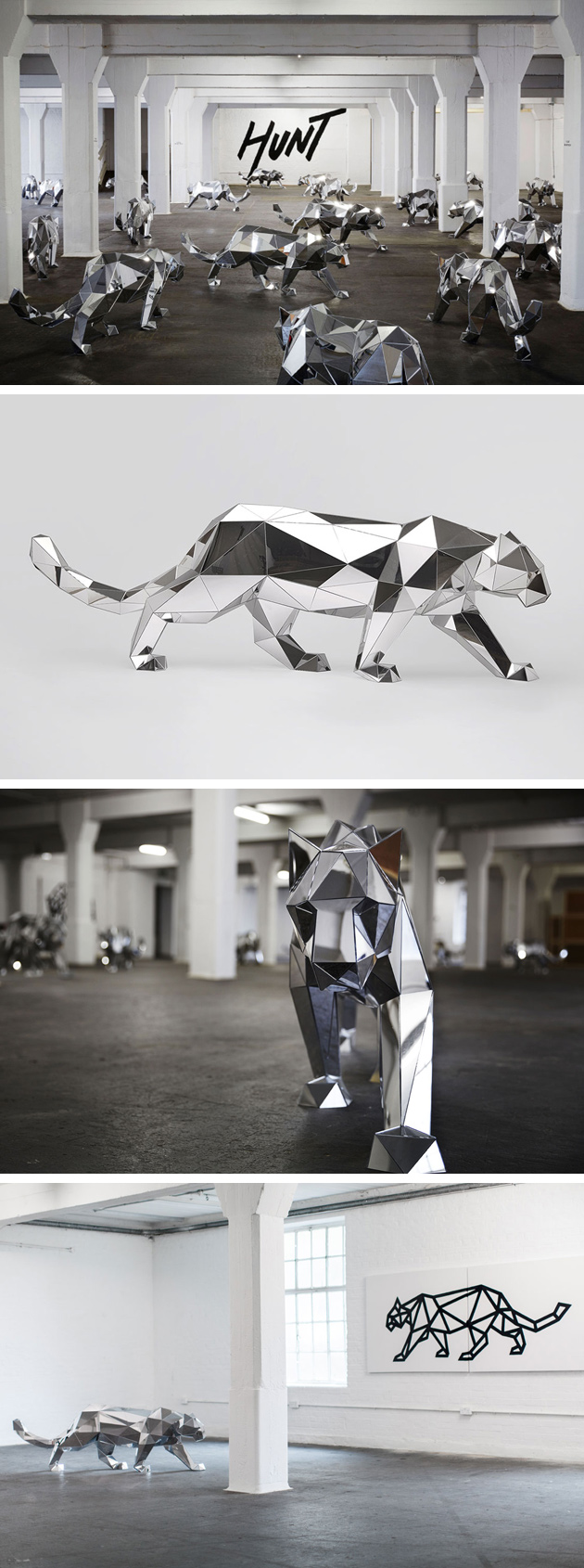 Leopard Sculptures
