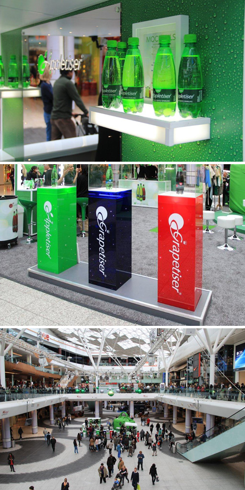 Appletiser Display Stand