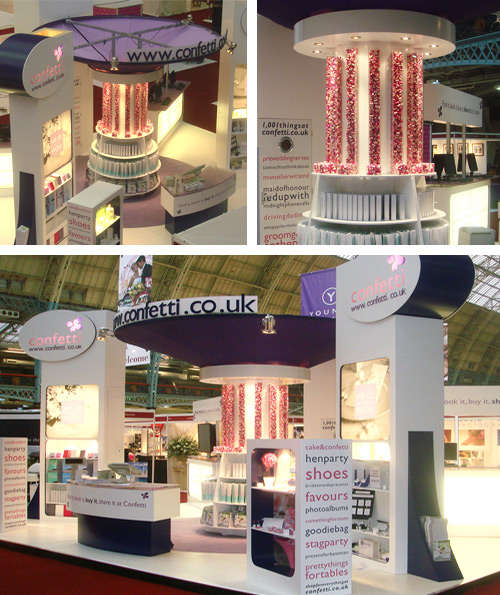 Confetti Exhibition Stand