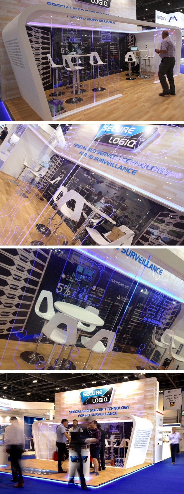 Secure Logiq Exhibition Stand
