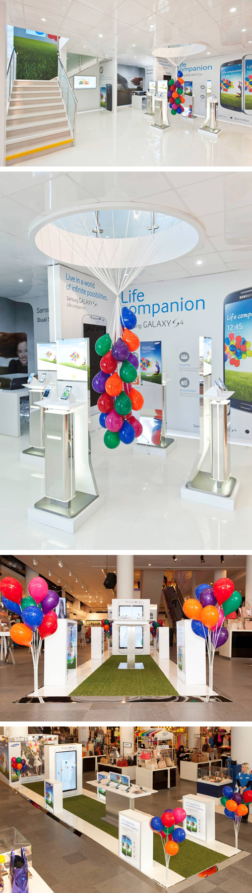 Perspex Balloons for Samsung!