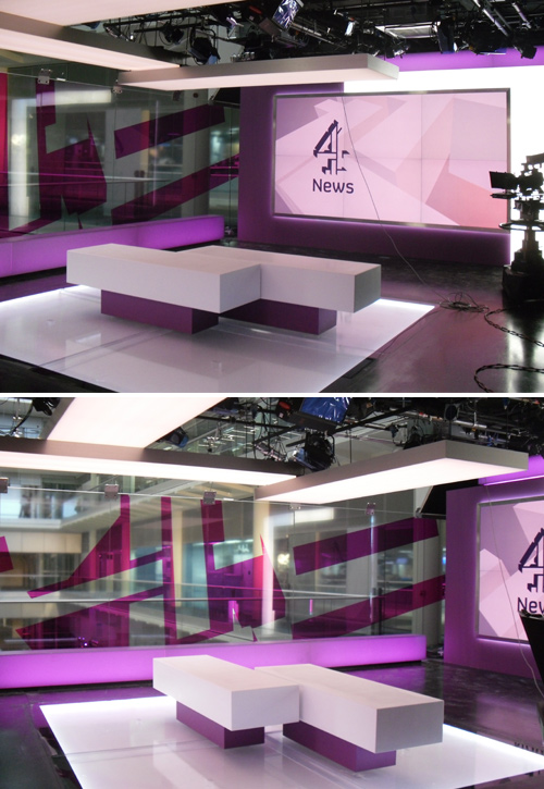 Channel 4 News Studio