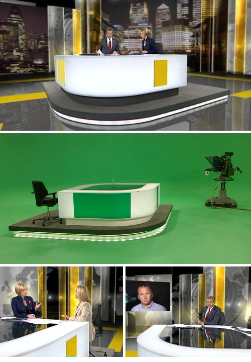 ITV News at Ten Studio